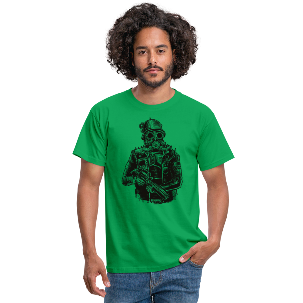 SSW1599 Tshirt Steampunk Soldier - Kelly Green