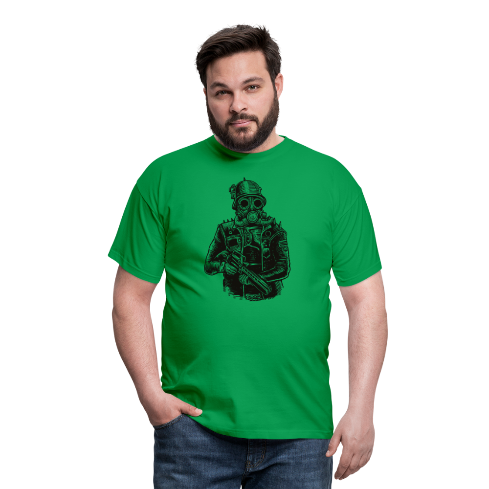 SSW1599 Tshirt Steampunk Soldier - Kelly Green