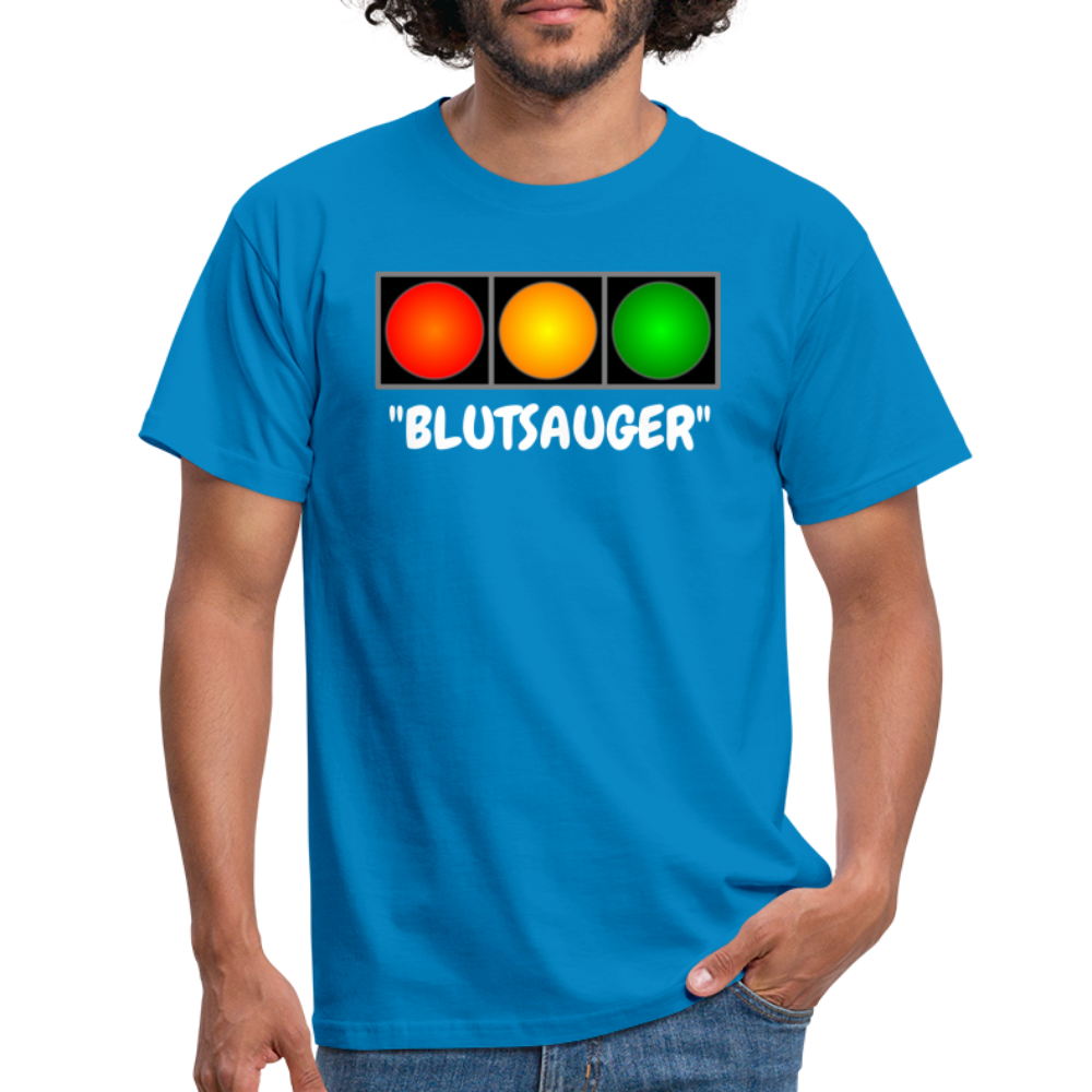 SSW1614 Tshirt "BLUTSAUGER" - Royalblau