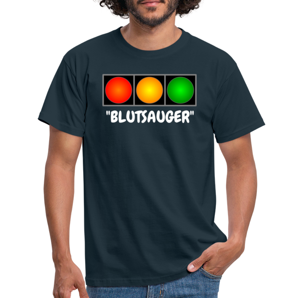 SSW1614 Tshirt "BLUTSAUGER" - Navy