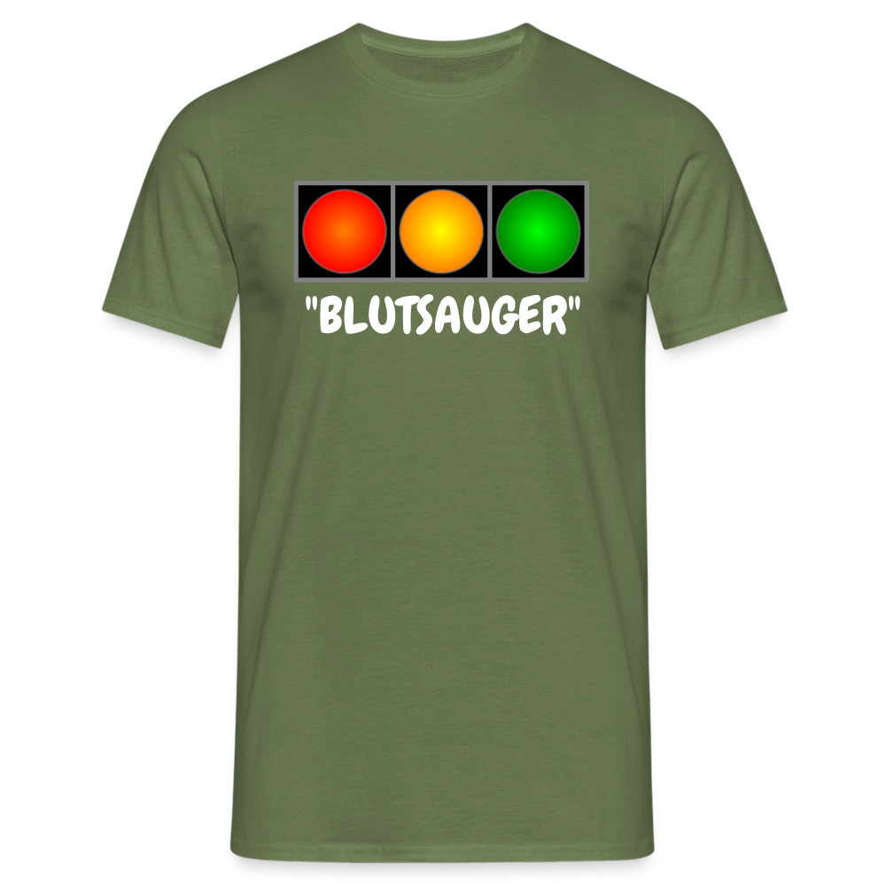 SSW1614 Tshirt "BLUTSAUGER" - Militärgrün