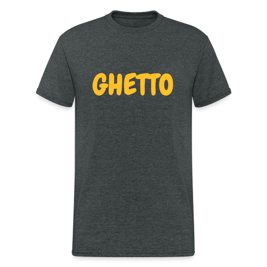 SSW1643 Tshirt GHETTO - Dunkelgrau meliert