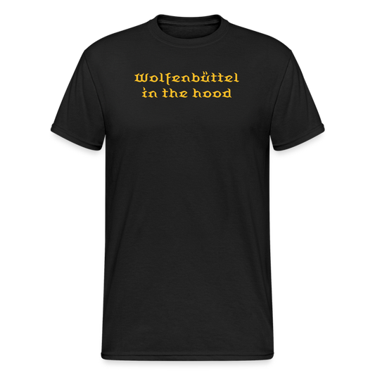 SSW1645 Tshirt Wolfenbüttel in the hood - Schwarz
