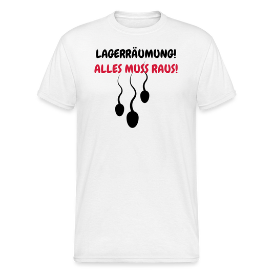 SSW1669 Tshirt LAGERRÄUMUNG! ALLES MUSS RAUS! - weiß