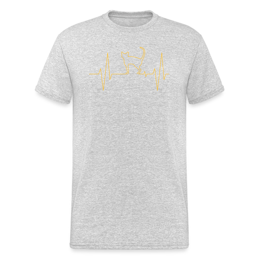 SSW1673 Tshirt EKG Kat - Grau meliert