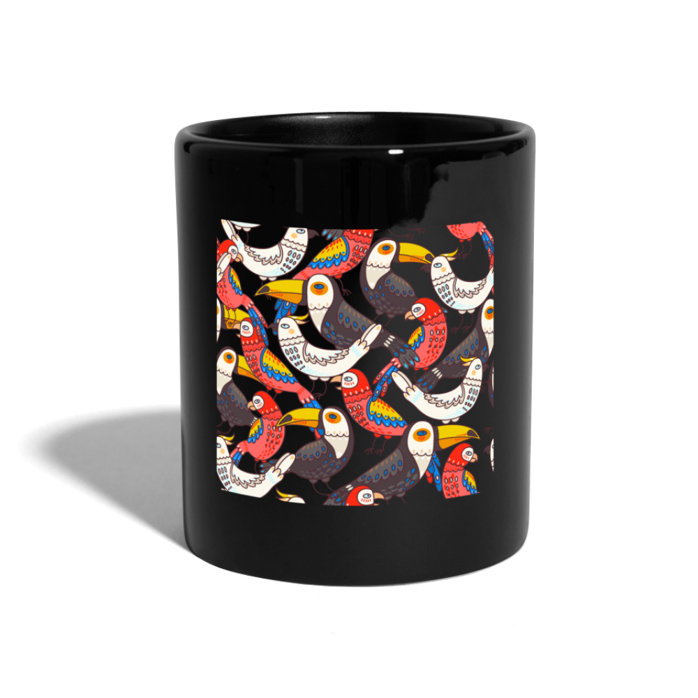 SSW1703 Kaffeebecher birds - Schwarz