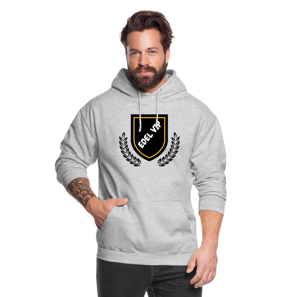 SSW1709 Unisex Hoodie EDEL VIP - Hellgrau meliert