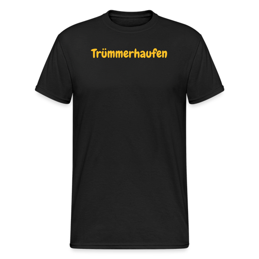 SSW1713 Tshirt Trümmerhaufen - Schwarz