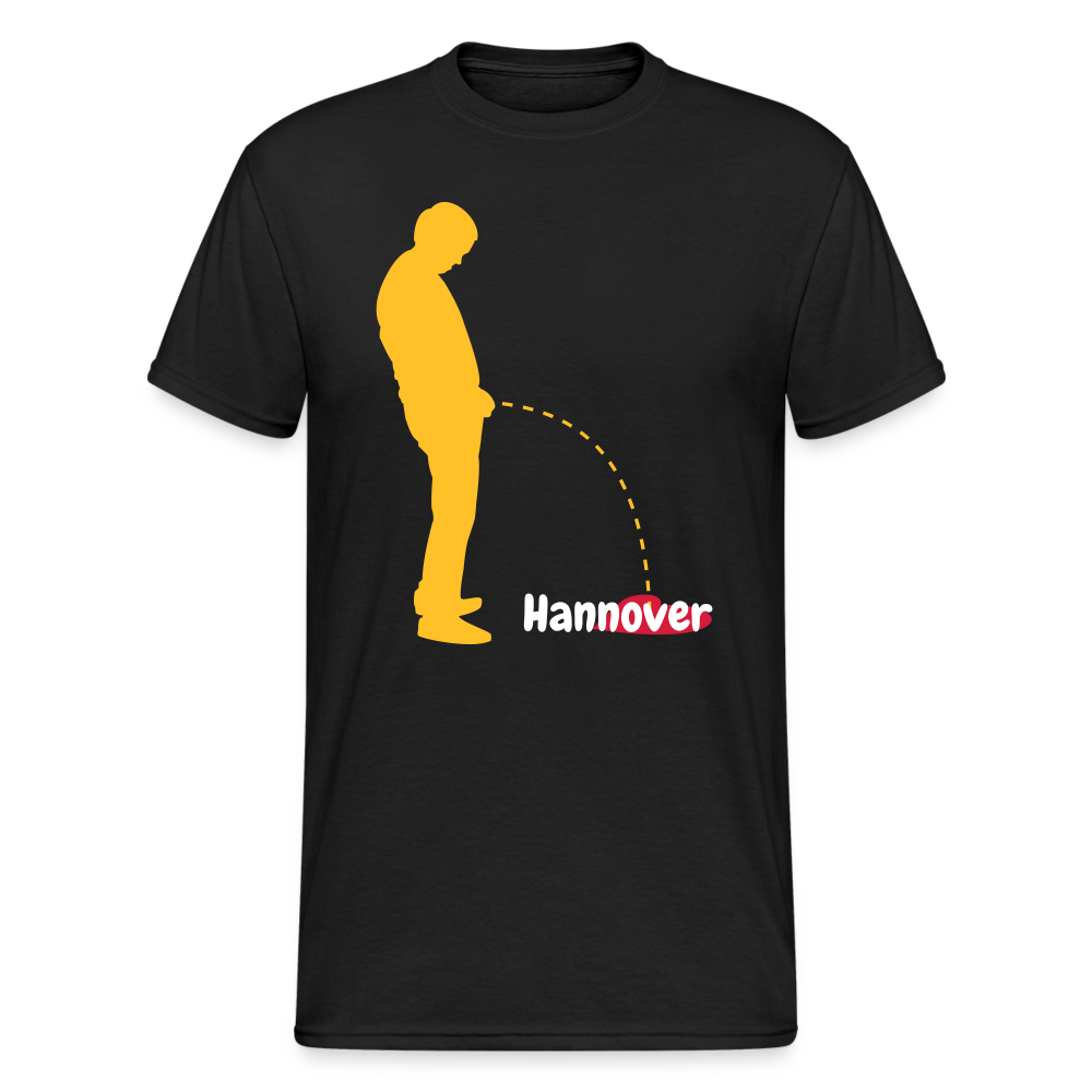 SSW1724 Tshirt Piss Mann Hannover - Schwarz