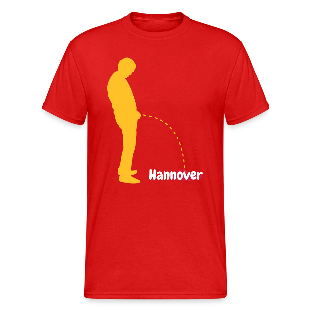 SSW1724 Tshirt Piss Mann Hannover - Rot