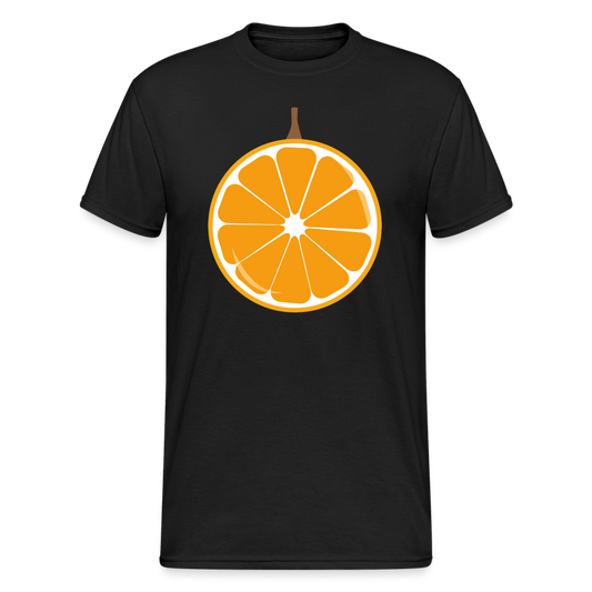 SSW1740 Tshirt Orange - Schwarz