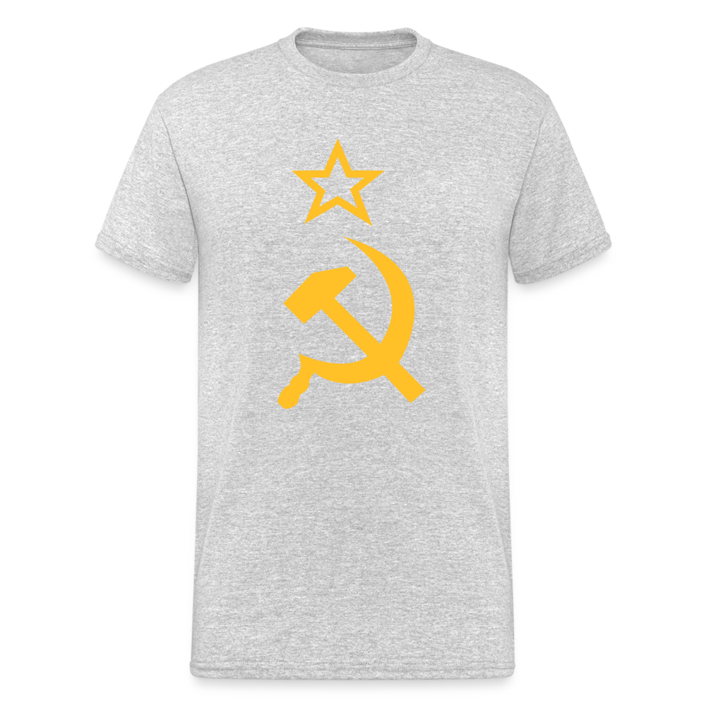 SSW1796 Tshirt Hammer & Sichel - Grau meliert