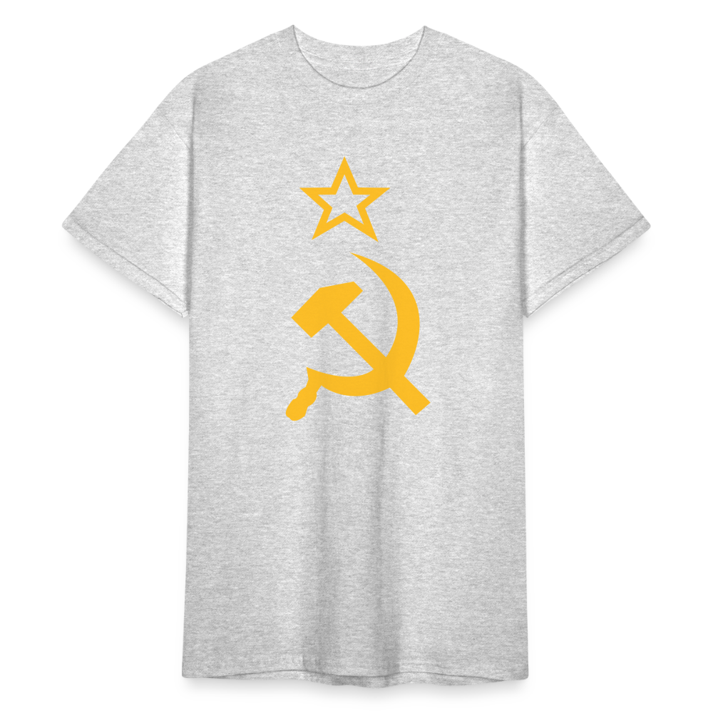 SSW1796 Tshirt Hammer & Sichel - Grau meliert