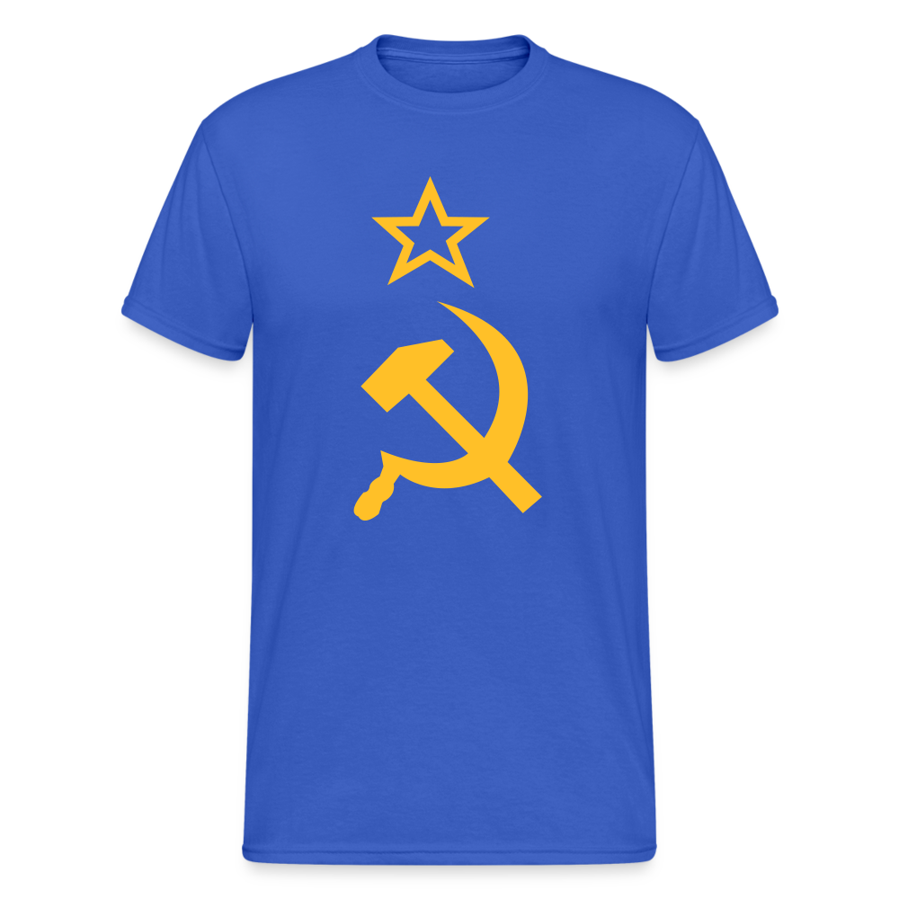 SSW1796 Tshirt Hammer & Sichel - Königsblau