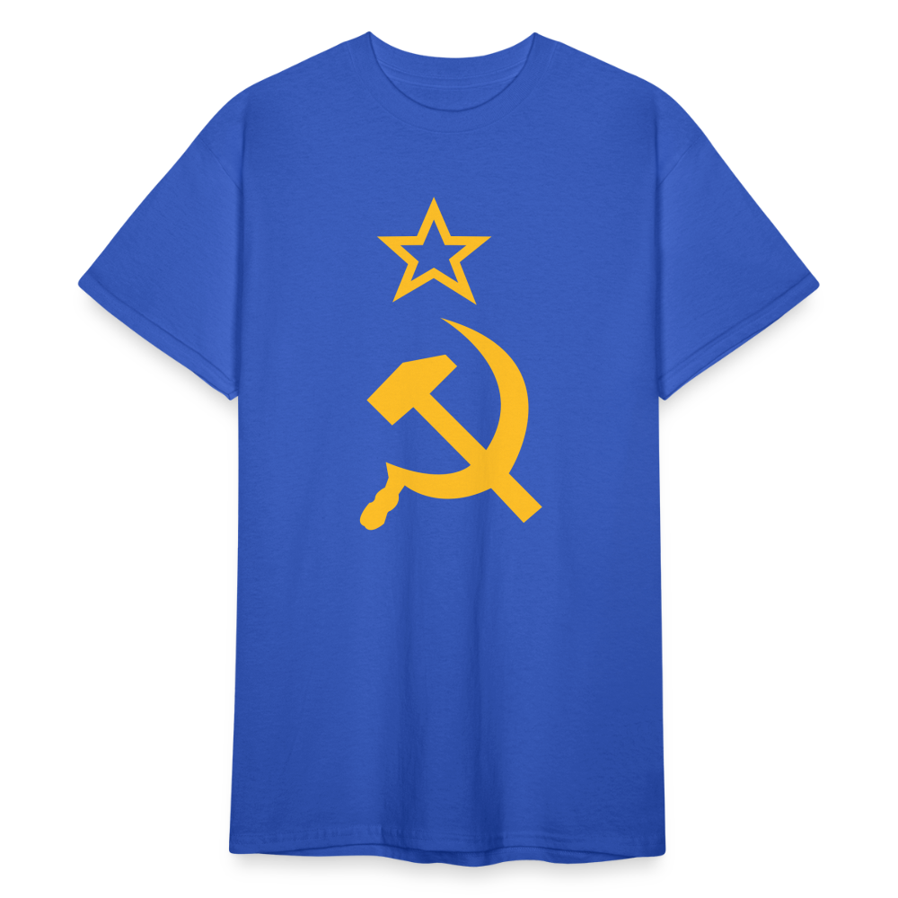 SSW1796 Tshirt Hammer & Sichel - Königsblau