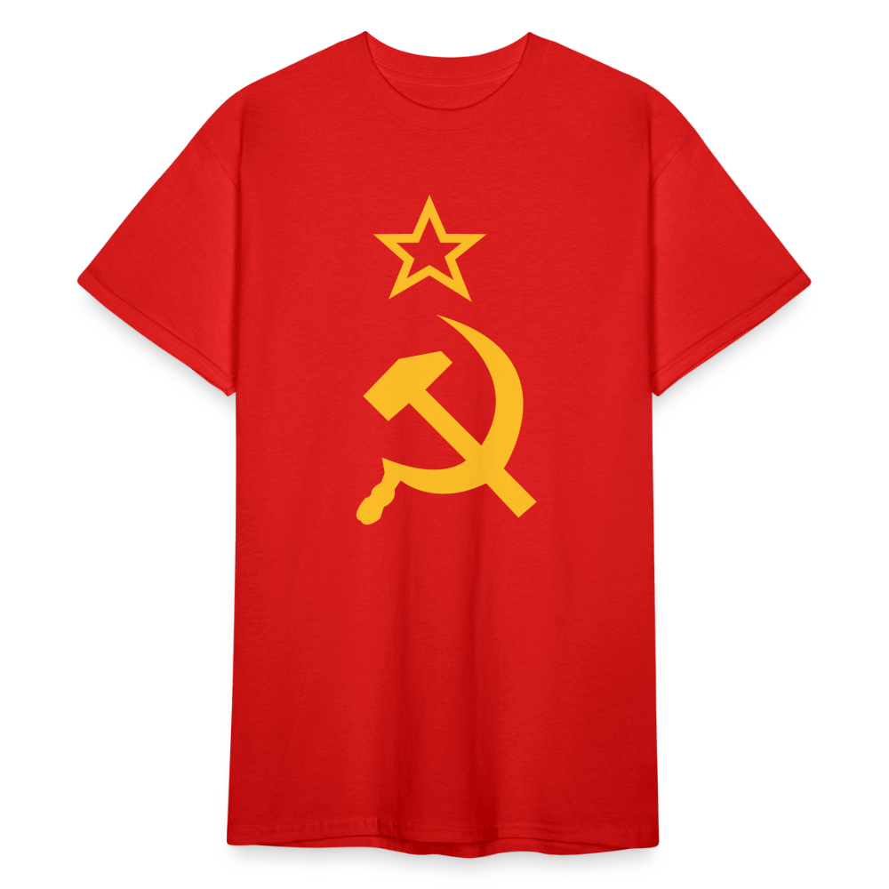 SSW1796 Tshirt Hammer & Sichel - Rot