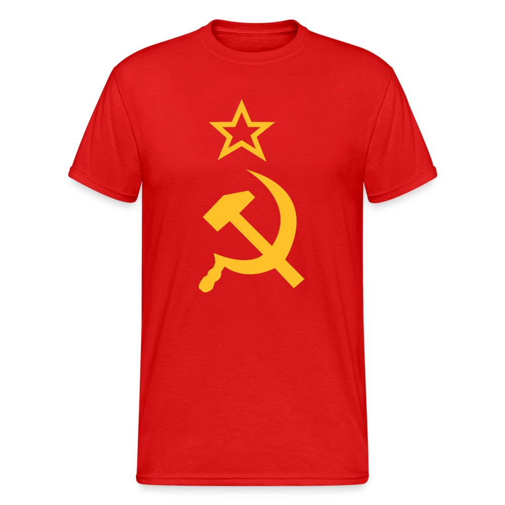 SSW1796 Tshirt Hammer & Sichel - Rot