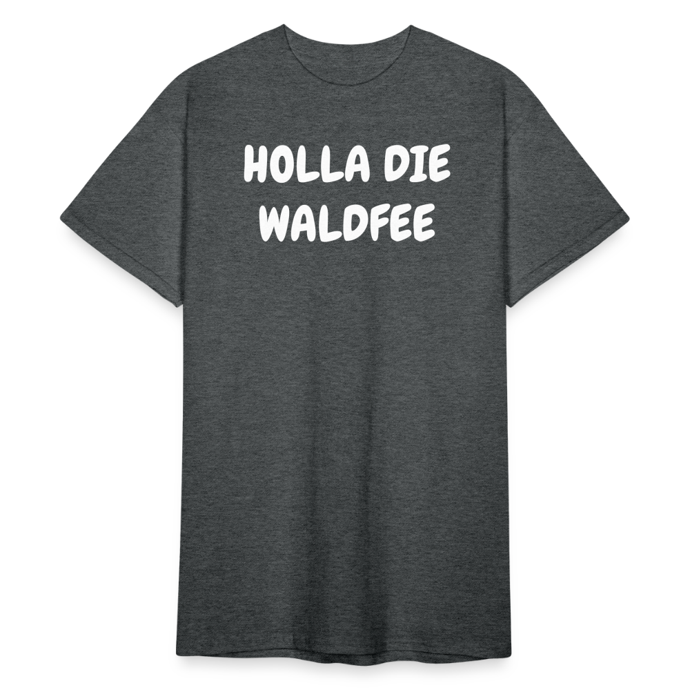 SSW1805 Tshirt HOLLA DIE WALDFEE - Dunkelgrau meliert