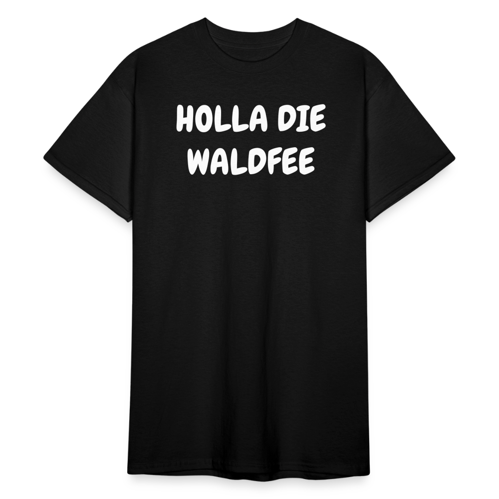 SSW1805 Tshirt HOLLA DIE WALDFEE - Schwarz
