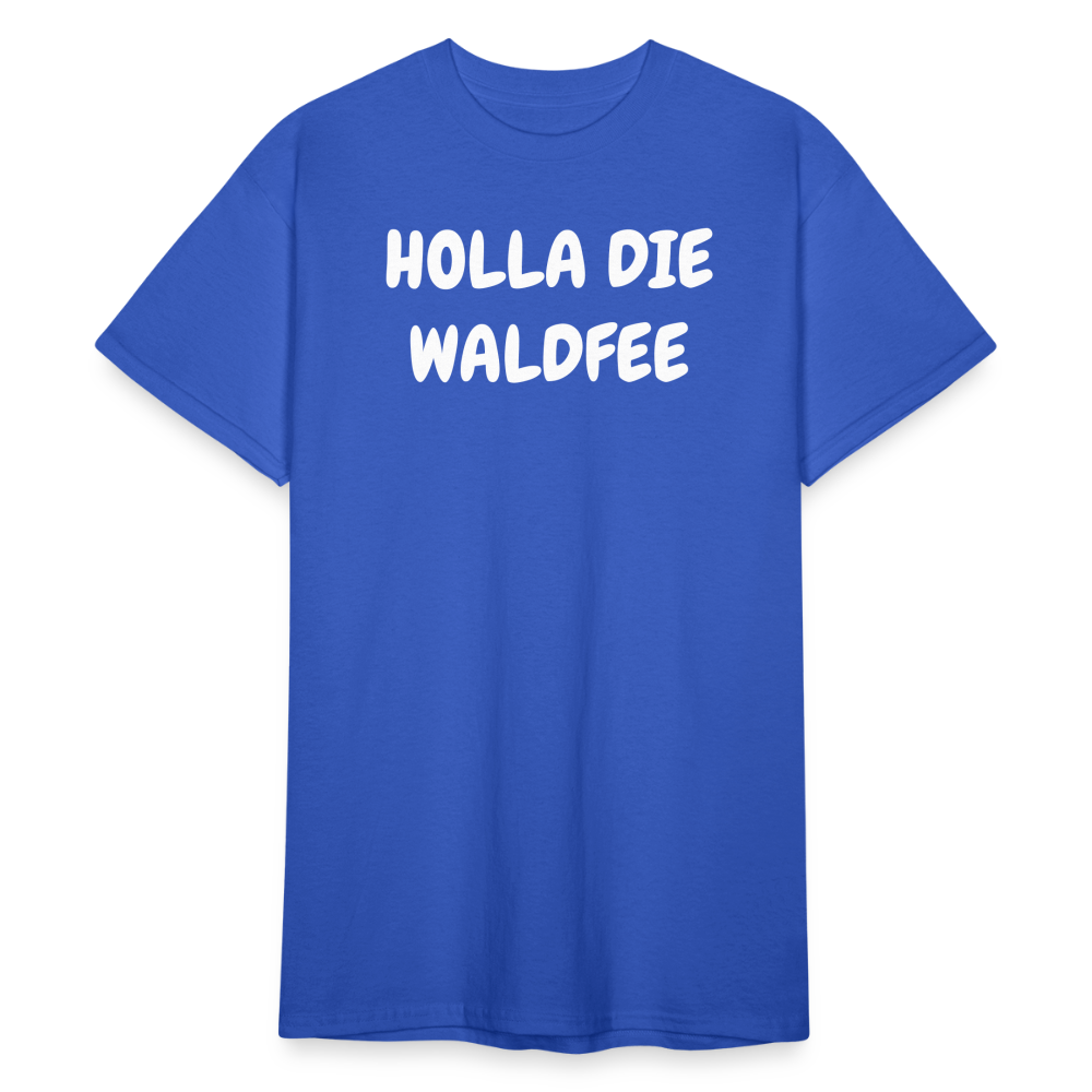 SSW1805 Tshirt HOLLA DIE WALDFEE - Königsblau