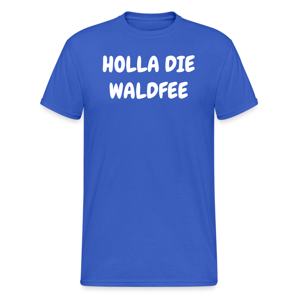 SSW1805 Tshirt HOLLA DIE WALDFEE - Königsblau