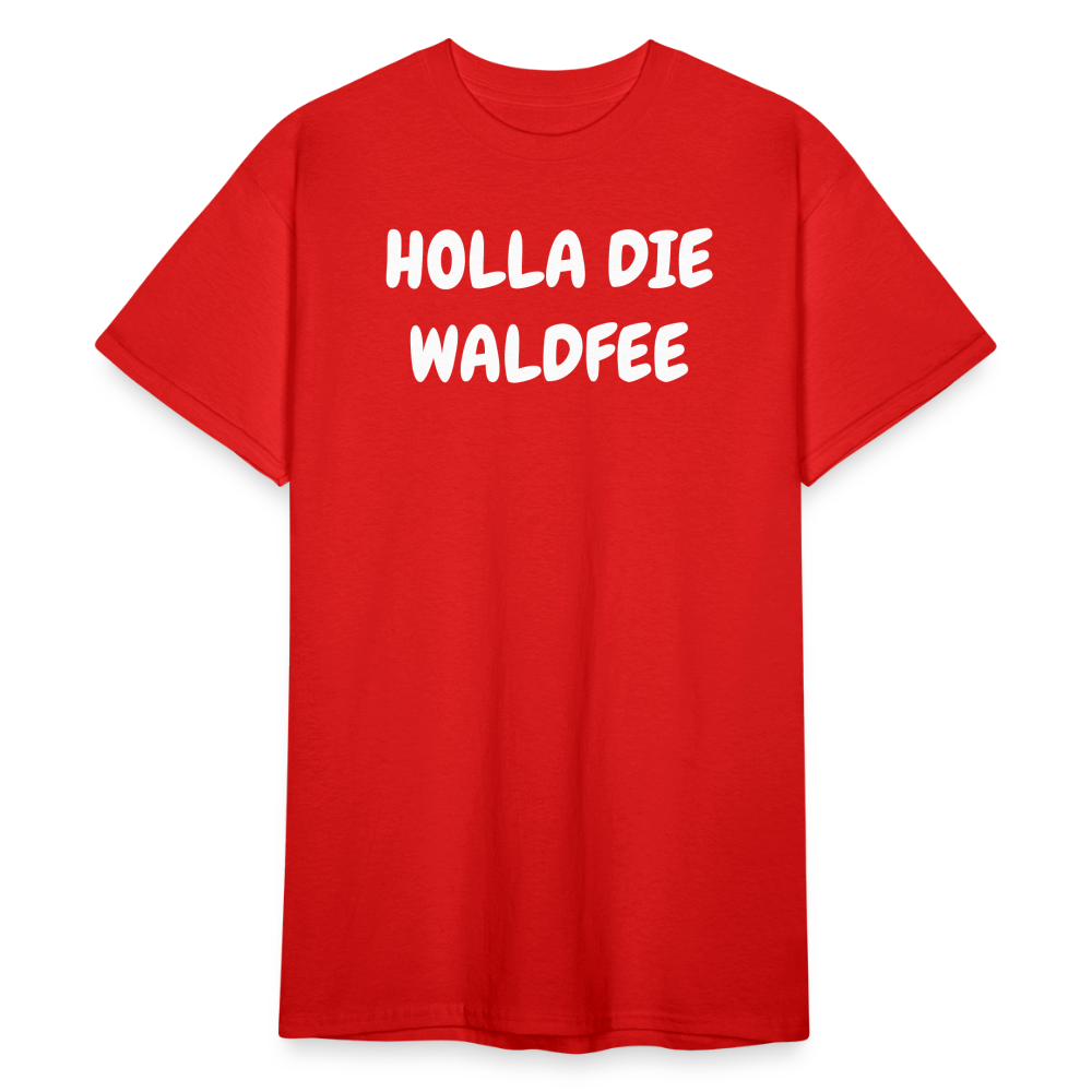 SSW1805 Tshirt HOLLA DIE WALDFEE - Rot