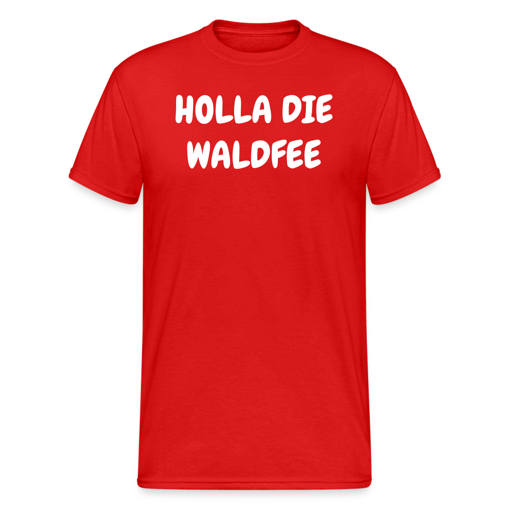 SSW1805 Tshirt HOLLA DIE WALDFEE - Rot