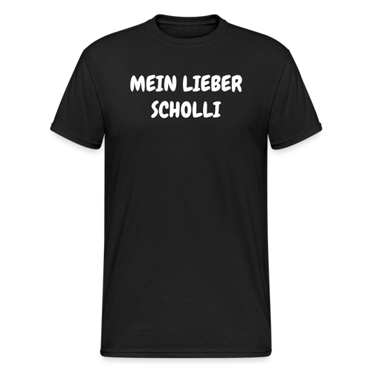 SSW1806 Tshirt MEIN LIEBER SCHOLLI - Schwarz