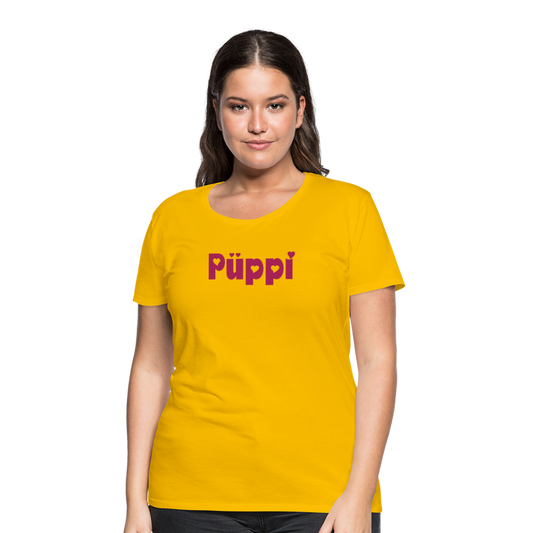 SSW1809 Tshirt Püppi - Sonnengelb
