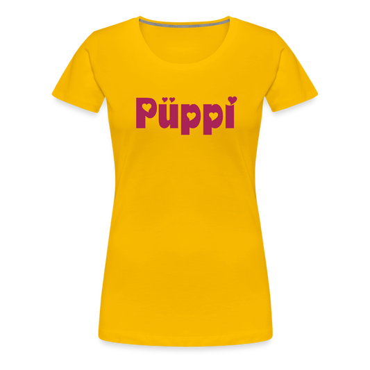 SSW1809 Tshirt Püppi - Sonnengelb