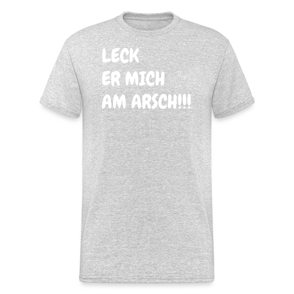 SSW1816 Tshirt LECK ER MICH AM ARSCH!!! - Grau meliert