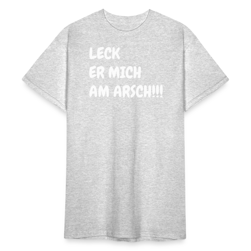 SSW1816 Tshirt LECK ER MICH AM ARSCH!!! - Grau meliert