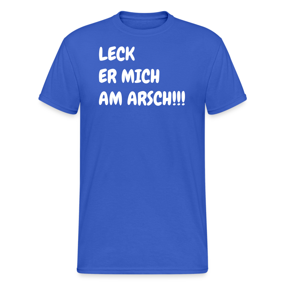 SSW1816 Tshirt LECK ER MICH AM ARSCH!!! - Königsblau