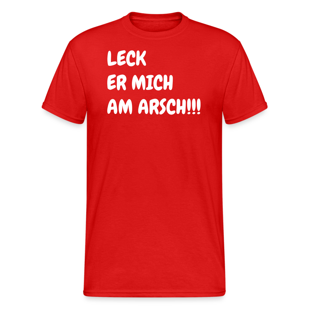 SSW1816 Tshirt LECK ER MICH AM ARSCH!!! - Rot