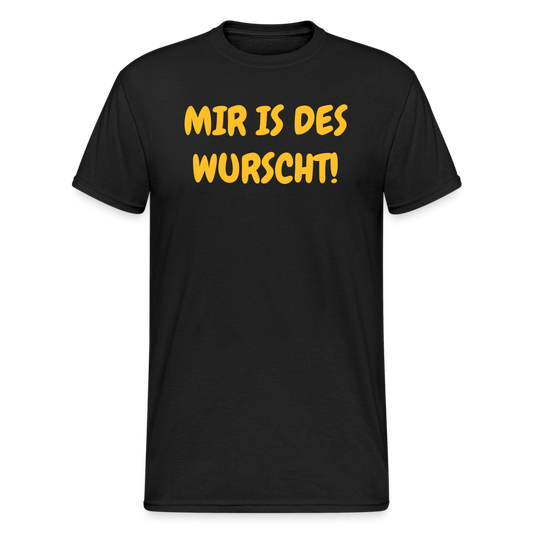 SSW1819 Tshirt MIR IS DES WURSCHT! - Schwarz