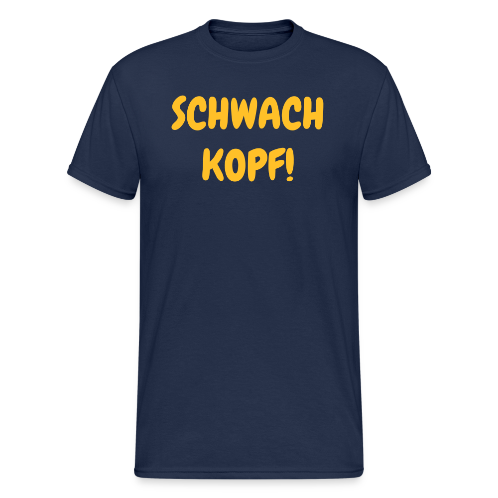 SSW1821 Tshirt SCHWACH KOPF! - Navy