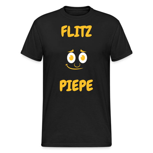 SSW1823 Tshirt FLITZ  PIEPE - Schwarz