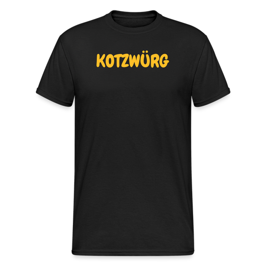 SSW1824 Tshirt KOTZWÜRG - Schwarz