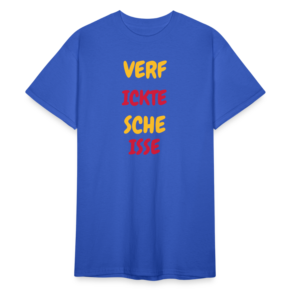 SSW1829 Tshirt VERFICKTESCHEISSE - Königsblau
