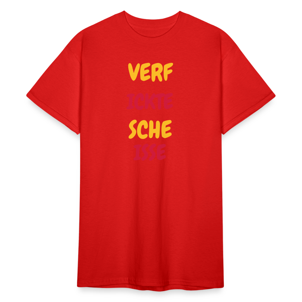 SSW1829 Tshirt VERFICKTESCHEISSE - Rot