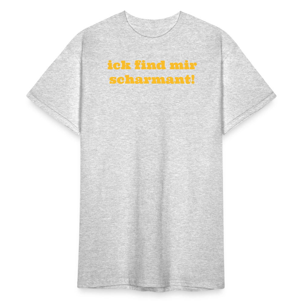 SSW1833 Tshirt ick find mir scharmant! - Grau meliert