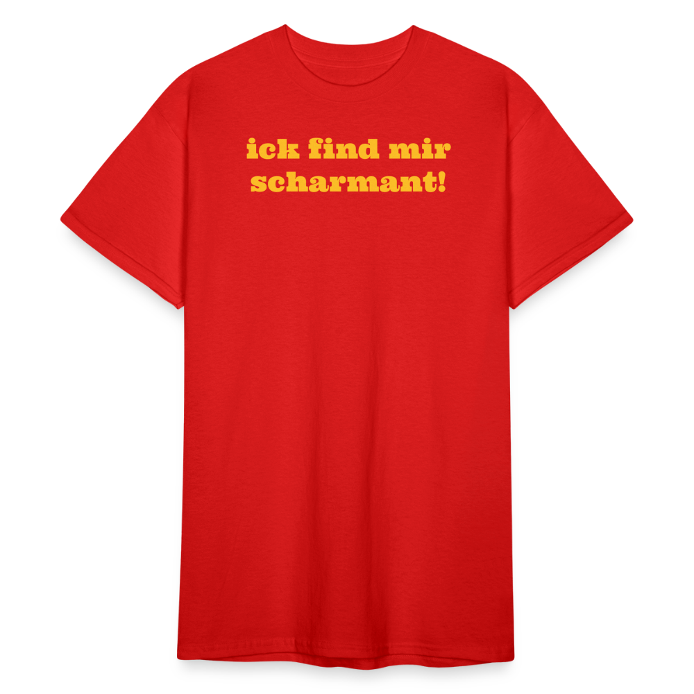 SSW1833 Tshirt ick find mir scharmant! - Rot