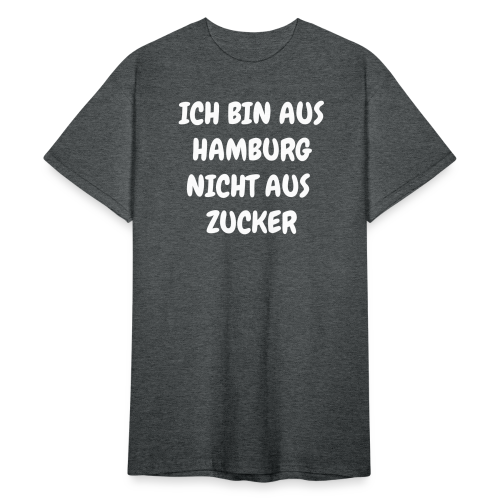 SSW1853 Tshirt ICH BIN AUS HAMBURG NICHT AUS  ZUCKER - Dunkelgrau meliert