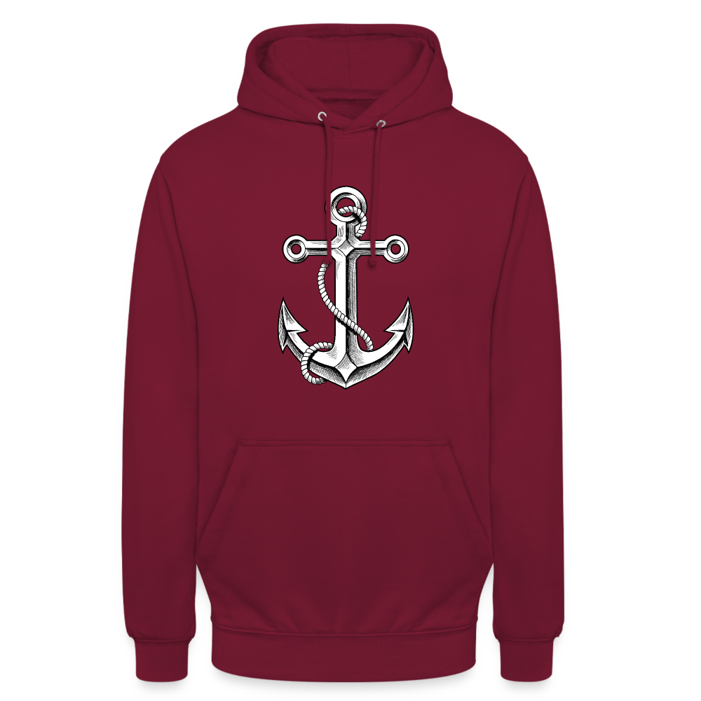 SSW1861 Hoodie Anker - Bordeaux