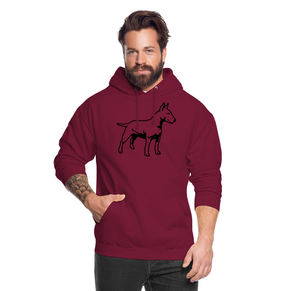 SSW1866 Hoodie  Bull Terrier - Bordeaux