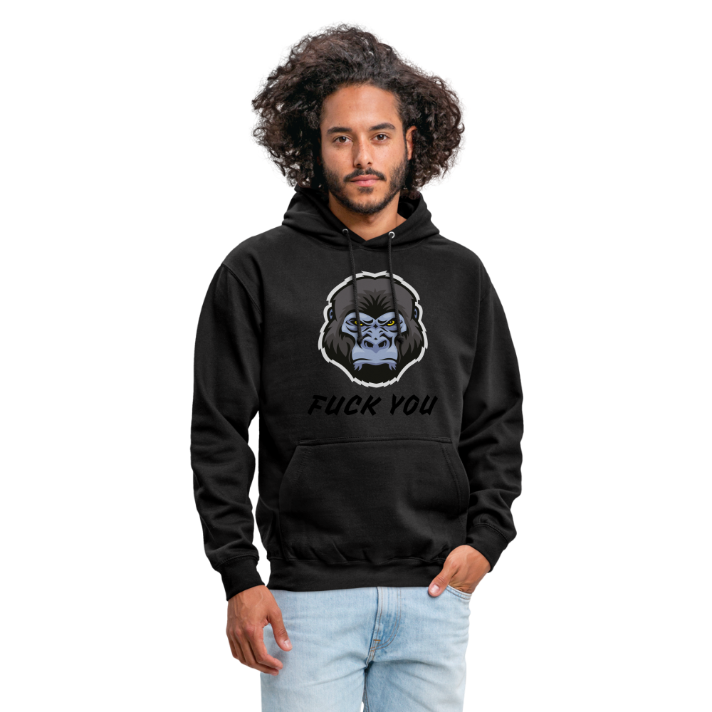 SSW1870 Hoodie  Gorilla FUCK YOU - Schwarz