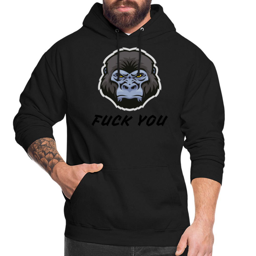 SSW1870 Hoodie  Gorilla FUCK YOU - Schwarz
