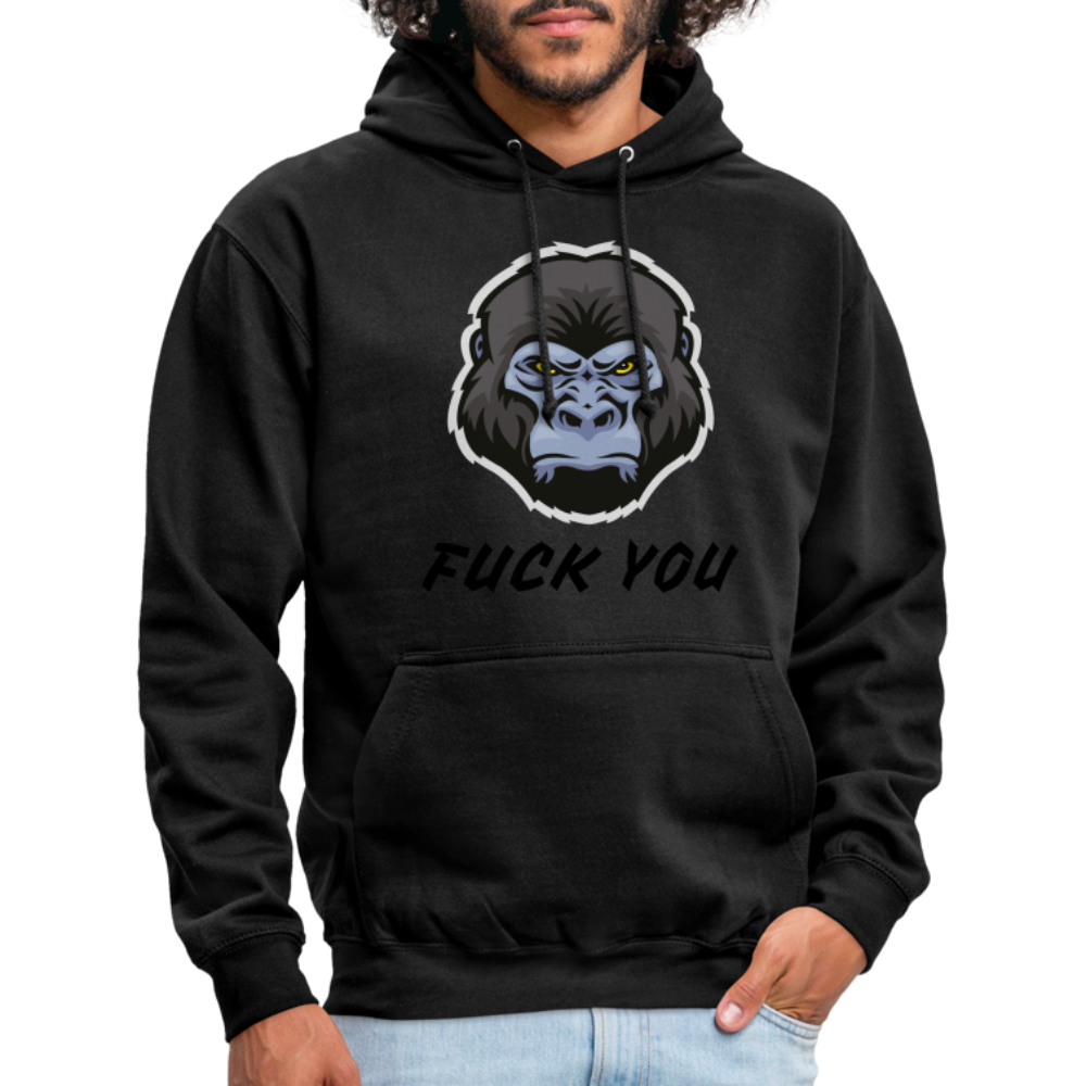 SSW1870 Hoodie  Gorilla FUCK YOU - Schwarz