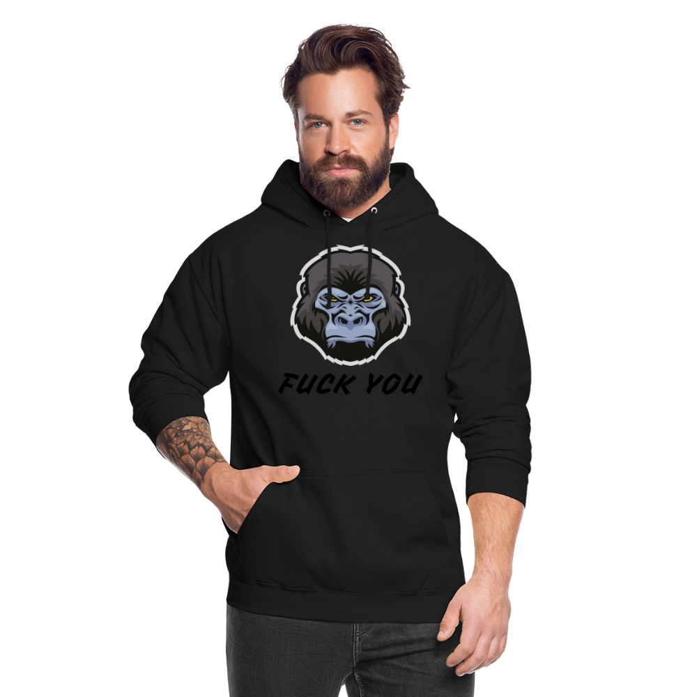 SSW1870 Hoodie  Gorilla FUCK YOU - Schwarz