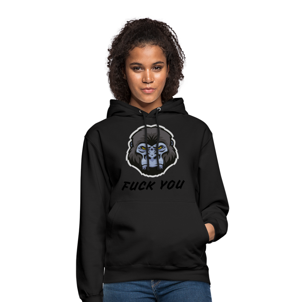 SSW1870 Hoodie  Gorilla FUCK YOU - Schwarz